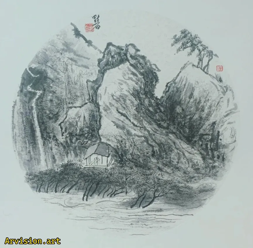Feilaifeng الحبر اللوحة اللوحة الصينية